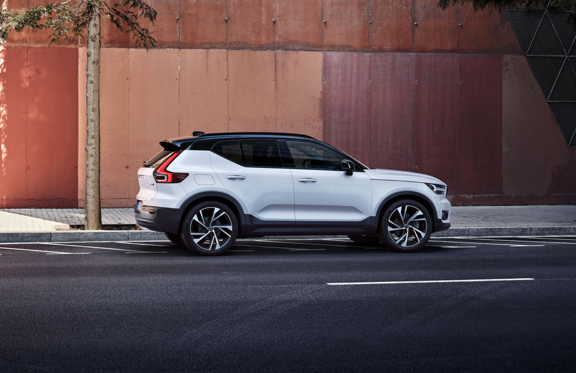 Volvo XC40, one of several Volvo models that are good for back-to-school